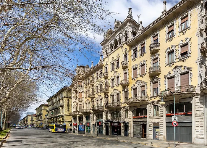アパート Porta Nuova - Trilocale In Palazzo Storico - Centro Citta - Museo Egizio *